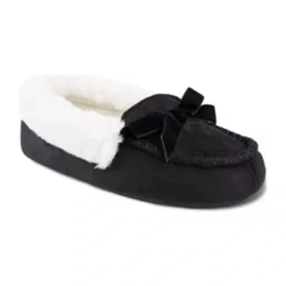 NWT Jessica Simpson Microsuede Moccasin Slippers